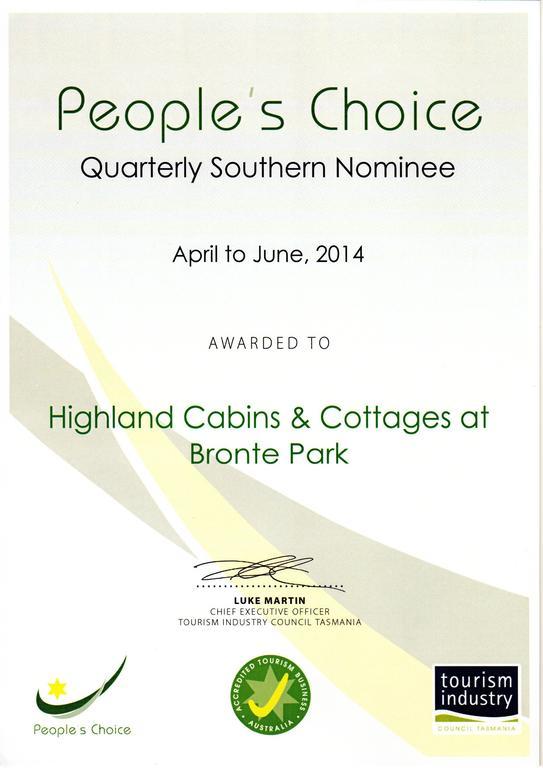 Highland Cabins And Cottages At Bronte Park Exterior photo